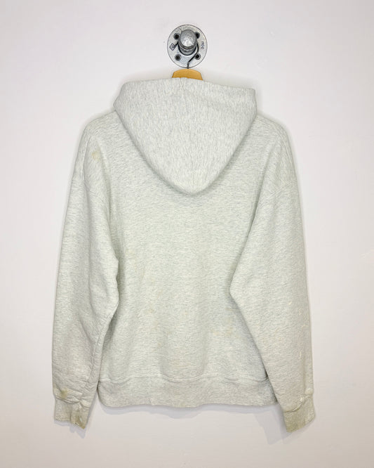 Vintage 90s BootlegNike Air Ash Grey Painters Hoodie