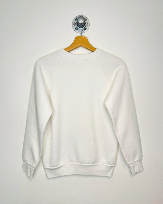 Vintage 90s Vancouver Canada White Crewneck Sweatshirt