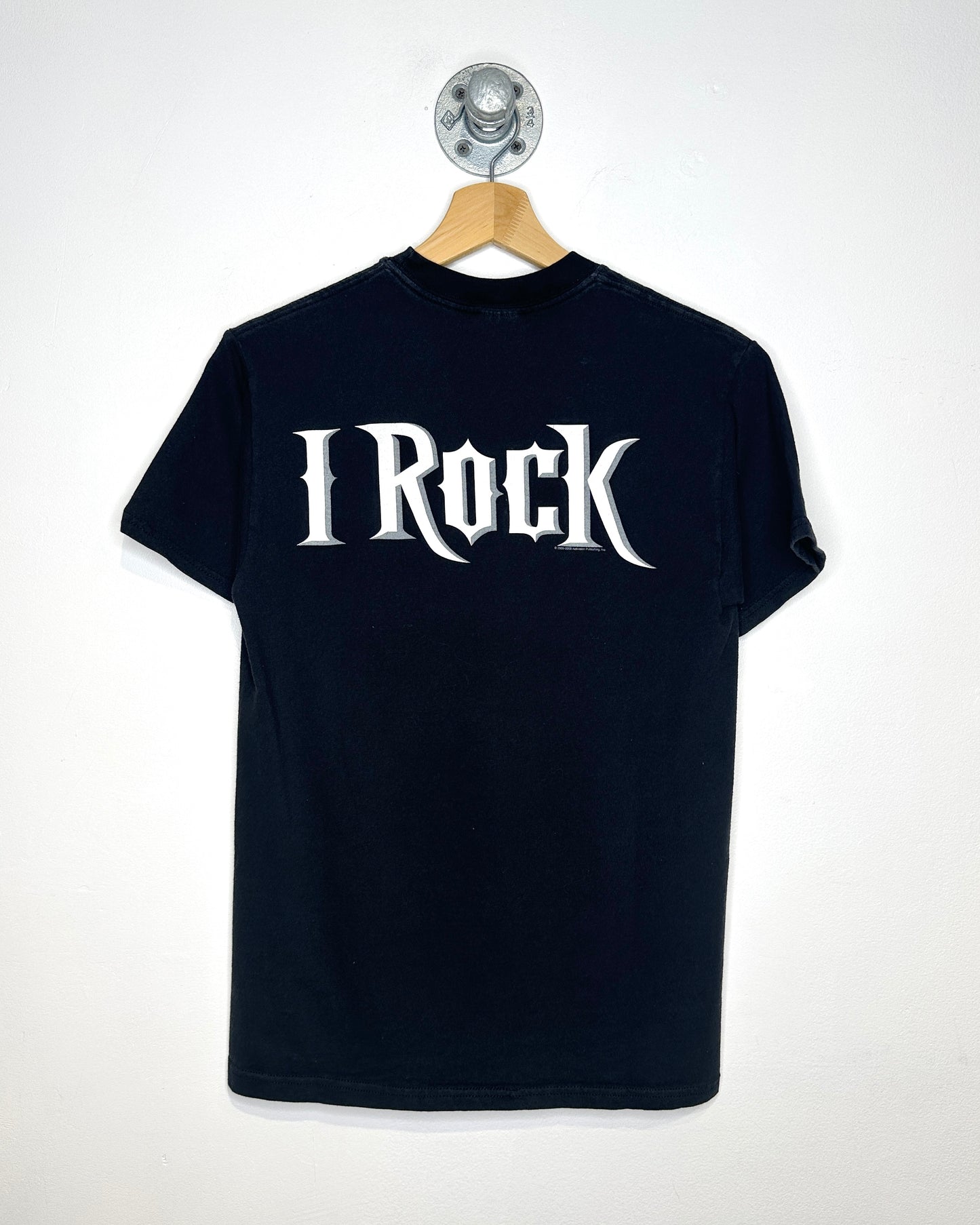 2008 Guitar Hero I Rock Black Tee Shirt