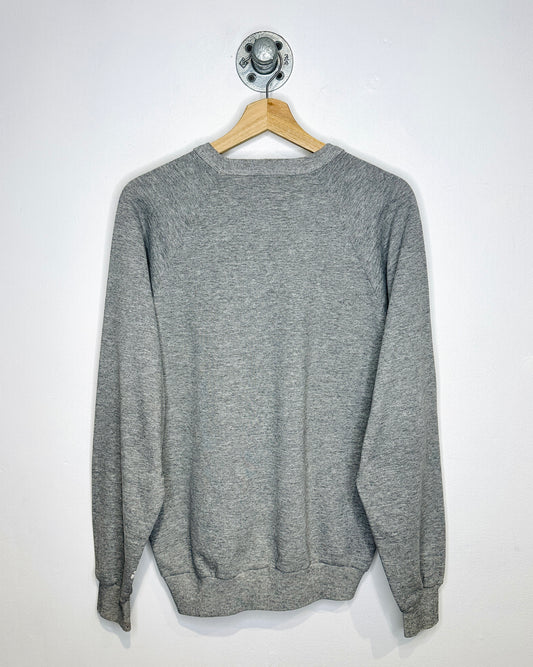 Vintage 80s Royal Canadian Mountain Police Grey Crewneck Sweatshirt