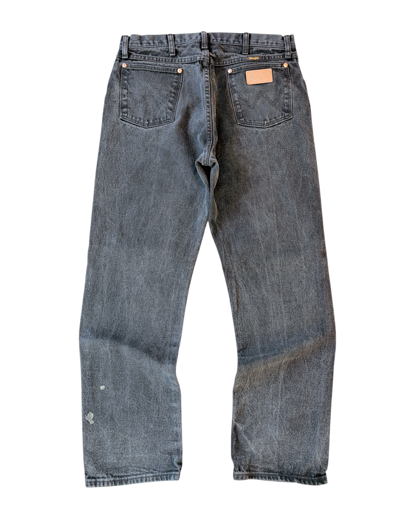 Vintage 90s Wrangler Faded Black Straight Fit Jeans