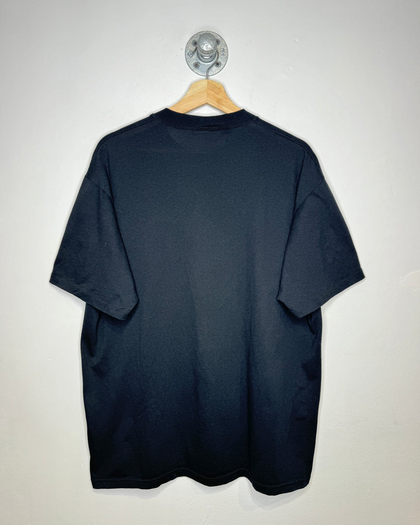 Vintage 90s Disney Florida Paper Thin Black Tee Shirt