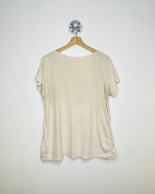 2000s Affliction Inspired The Spirit Of Freedom Blue Stone Tee Shirt