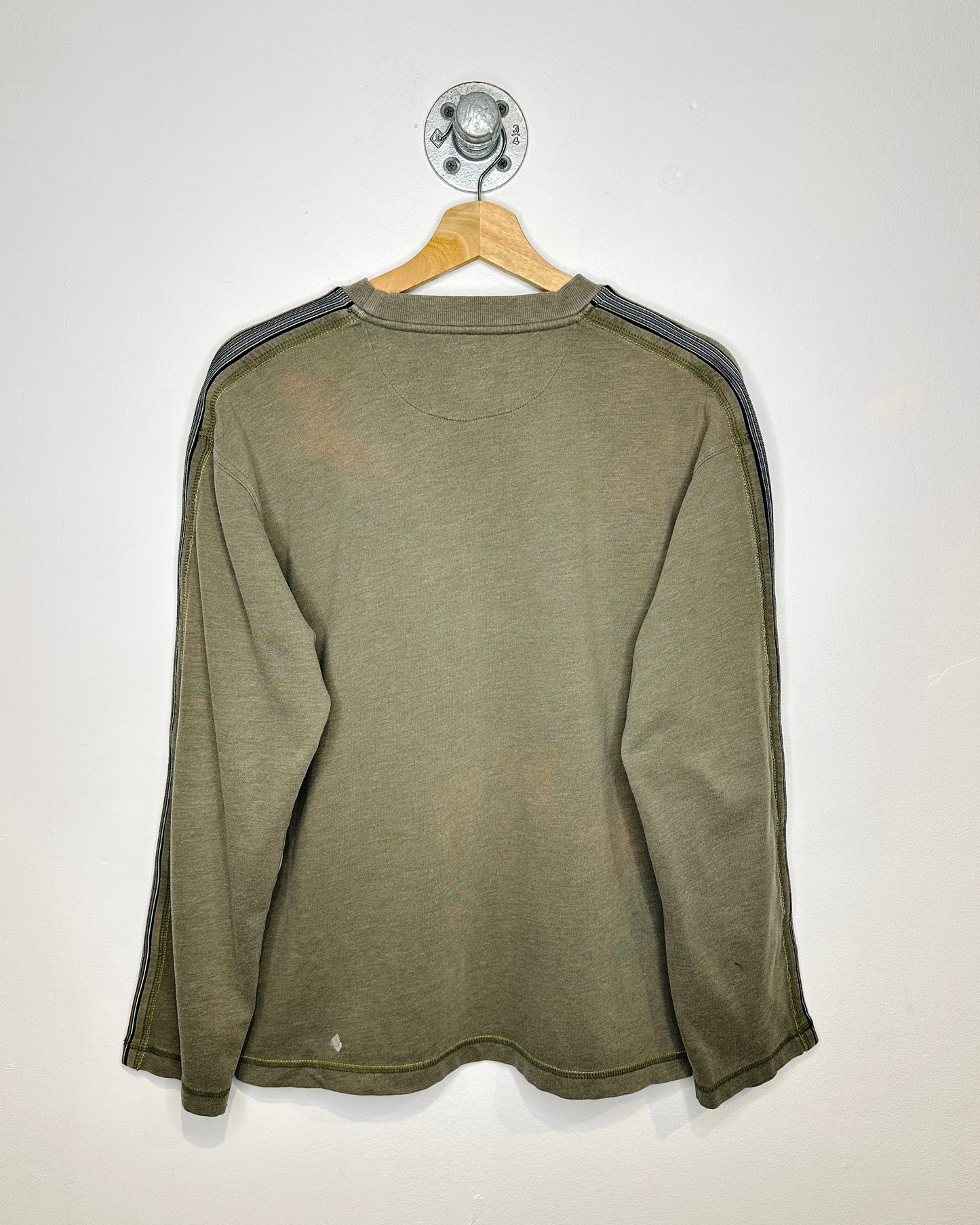 Vintage 90s/Y2K Brody Earth Tone Longsleeve Shirt