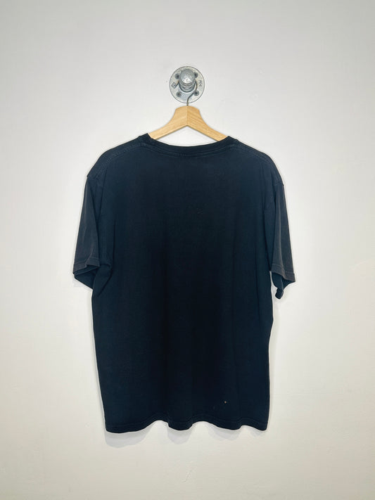 Vintage 1990s Antarctica Penguin Black Tee Shirt