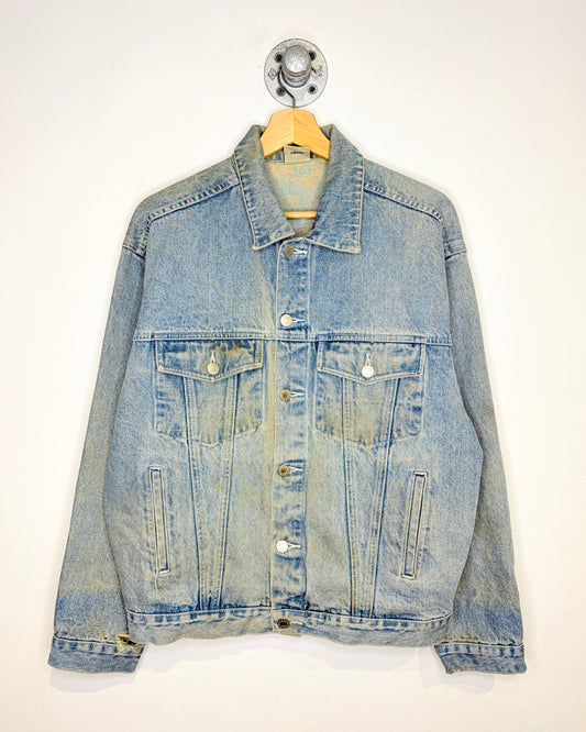 Vintage 90s Disney Characters Light Wash Denim Jacket