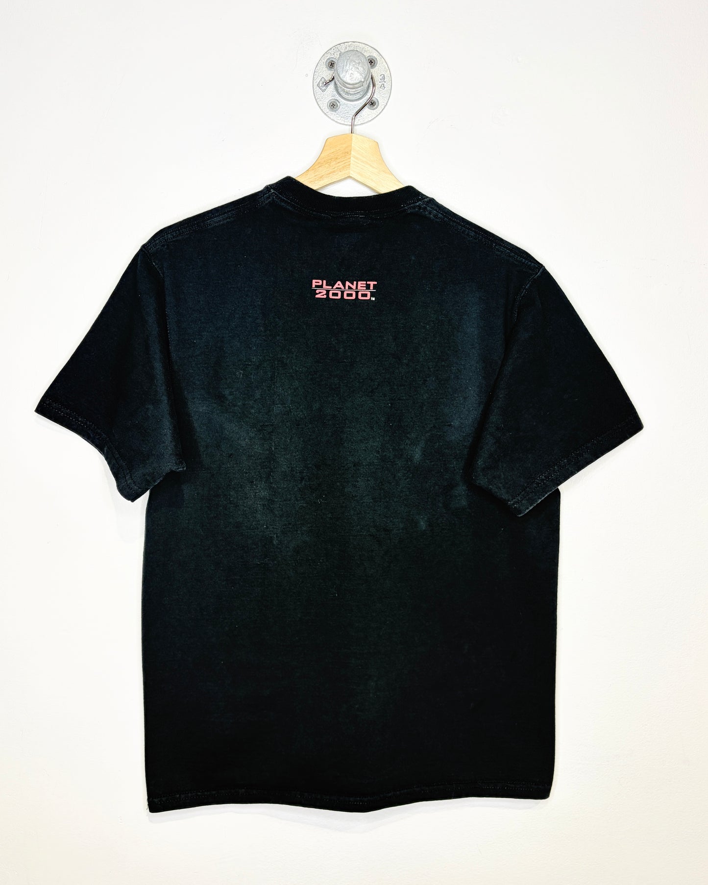 Vintage 2000 Edmonton Planet Hollywood Black Tee Shirt