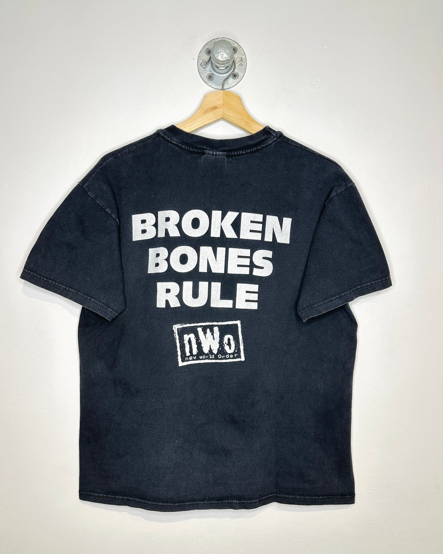 Vintage 1998 New World Order Black Tee Shirt