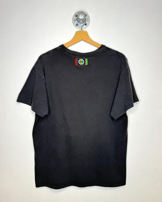 2000s 2Pac Shakur Faded Black Tee Shirt