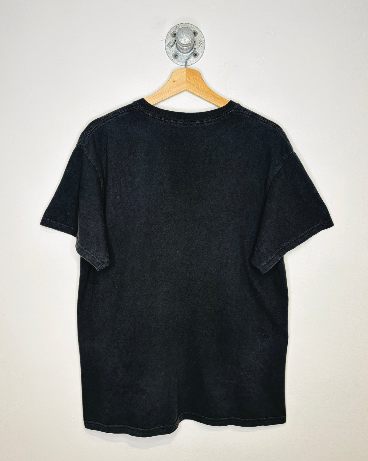 Vintage 1997 Charley Pride Faded Black Tee Shirt
