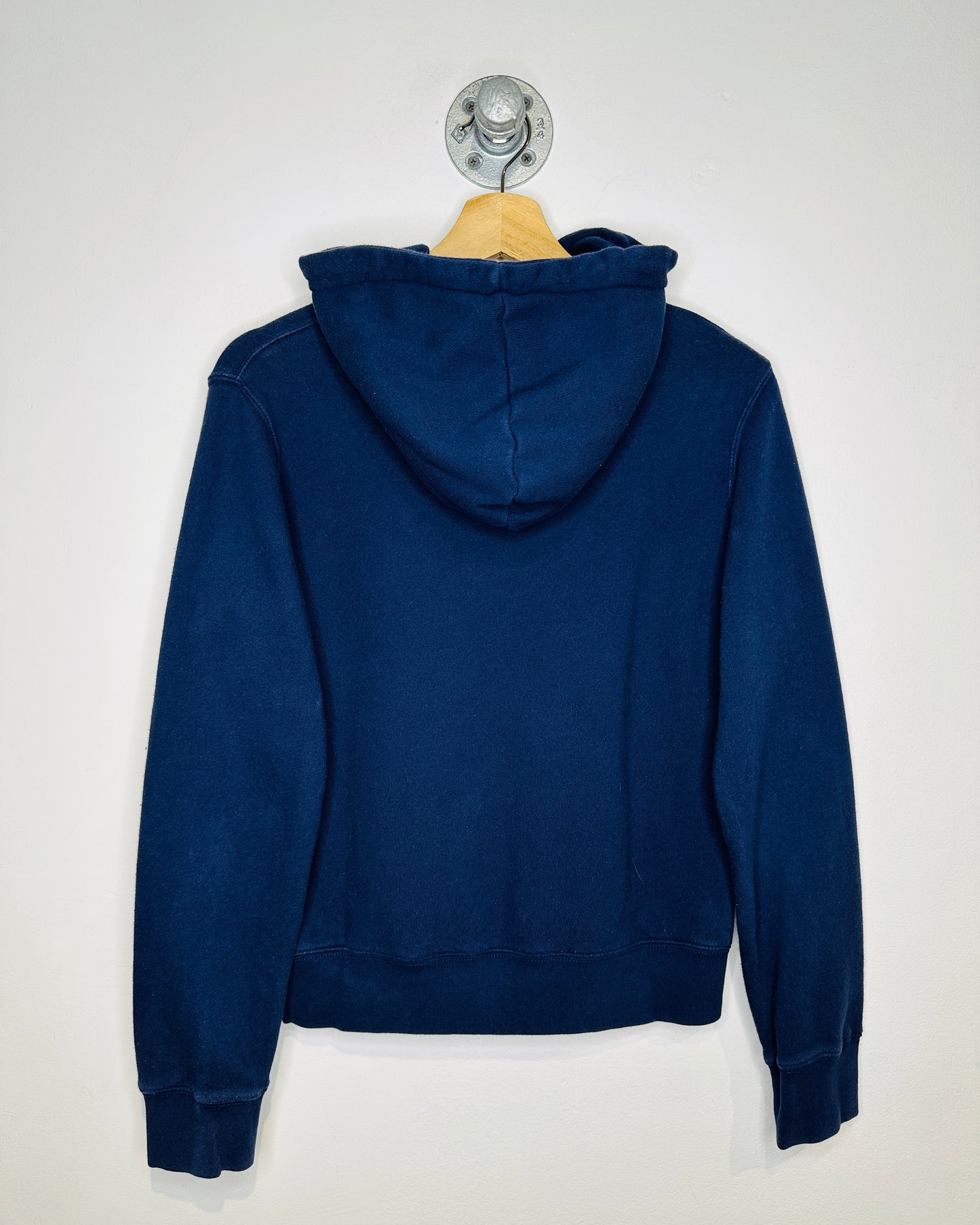 2000s John Galt Navy Blue Women’s Zip Up Hoodie