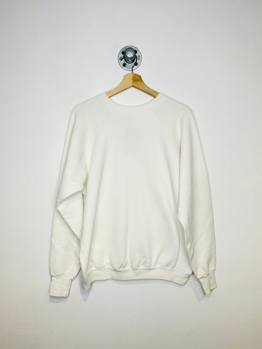 Vintage 1990s Boast Marijuana Very 90s Colour Scheme White Sweatshirt