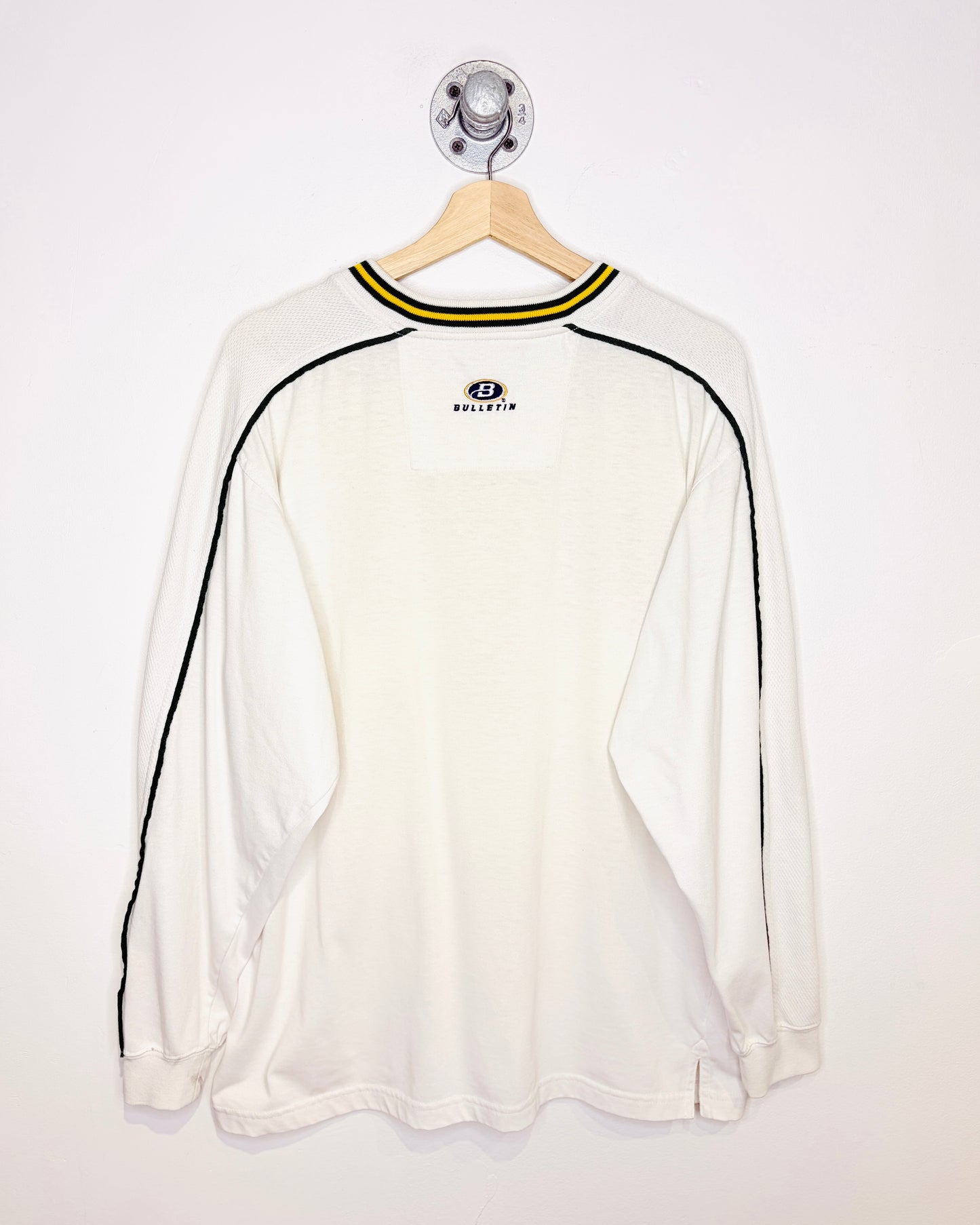 Vintage 2000s Edmonton Eskimos White Long Sleeve Athletic Shirt