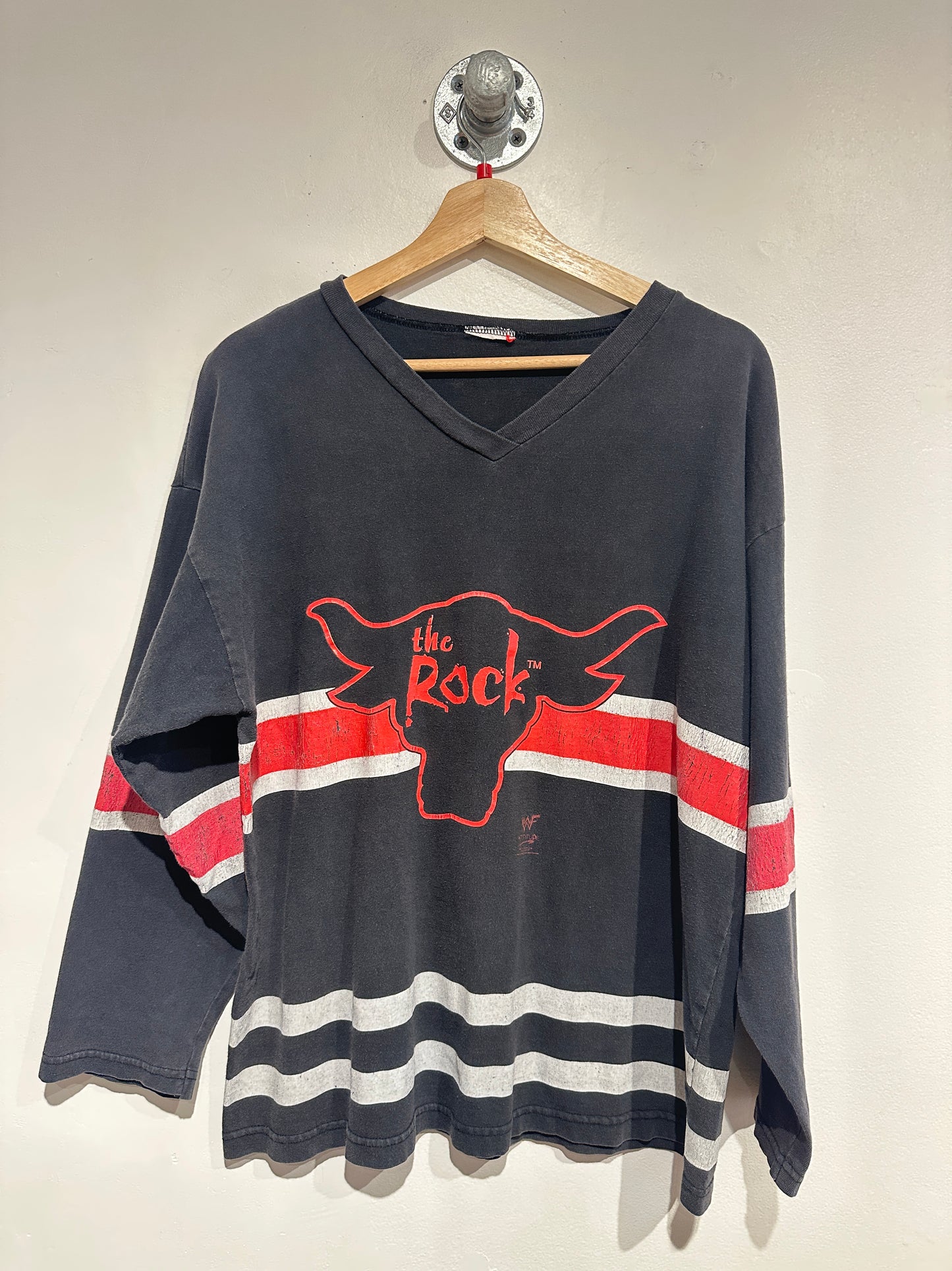 Vintage 1999 The Rock #1 WWF Jersey