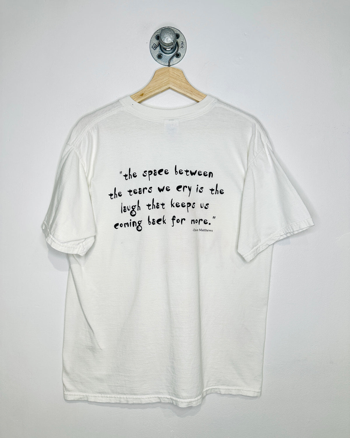 Vintage 2003 Dave Matthew’s Band Alpine Valley White Tee Shirt