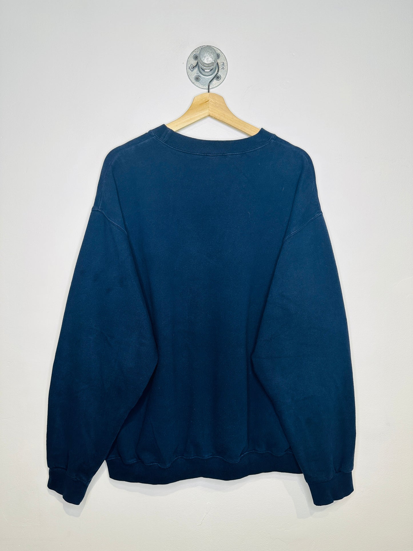 Vintage 2000s Duart Castle Navy Crewneck Sweatshirt