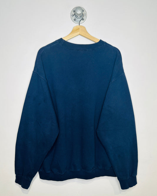 Vintage 2000s Duart Castle Navy Crewneck Sweatshirt