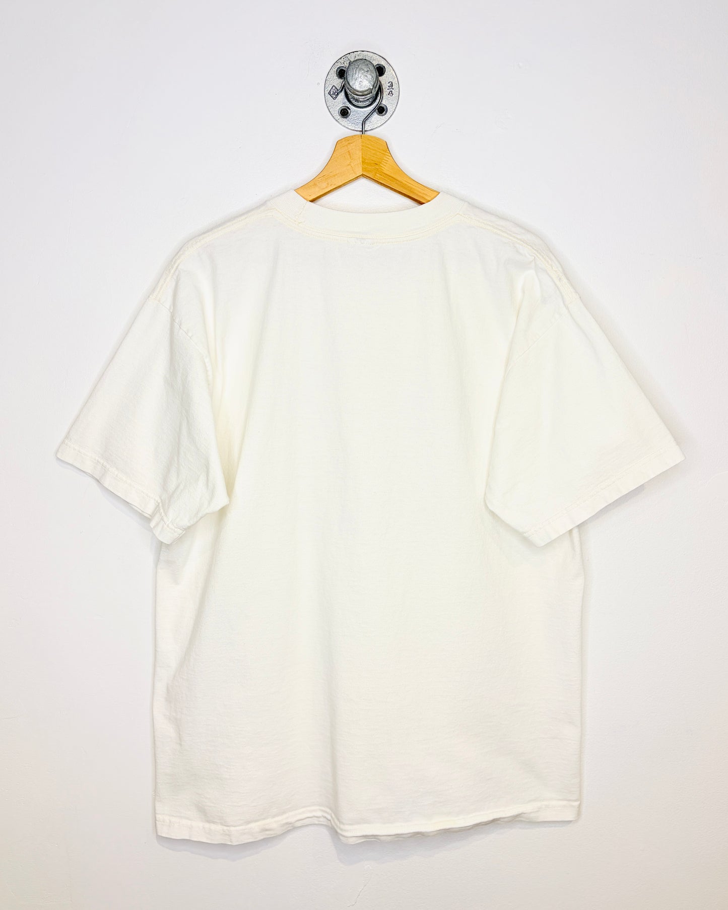 Vintage North Dakota Peace Garden State White Tee Shirt