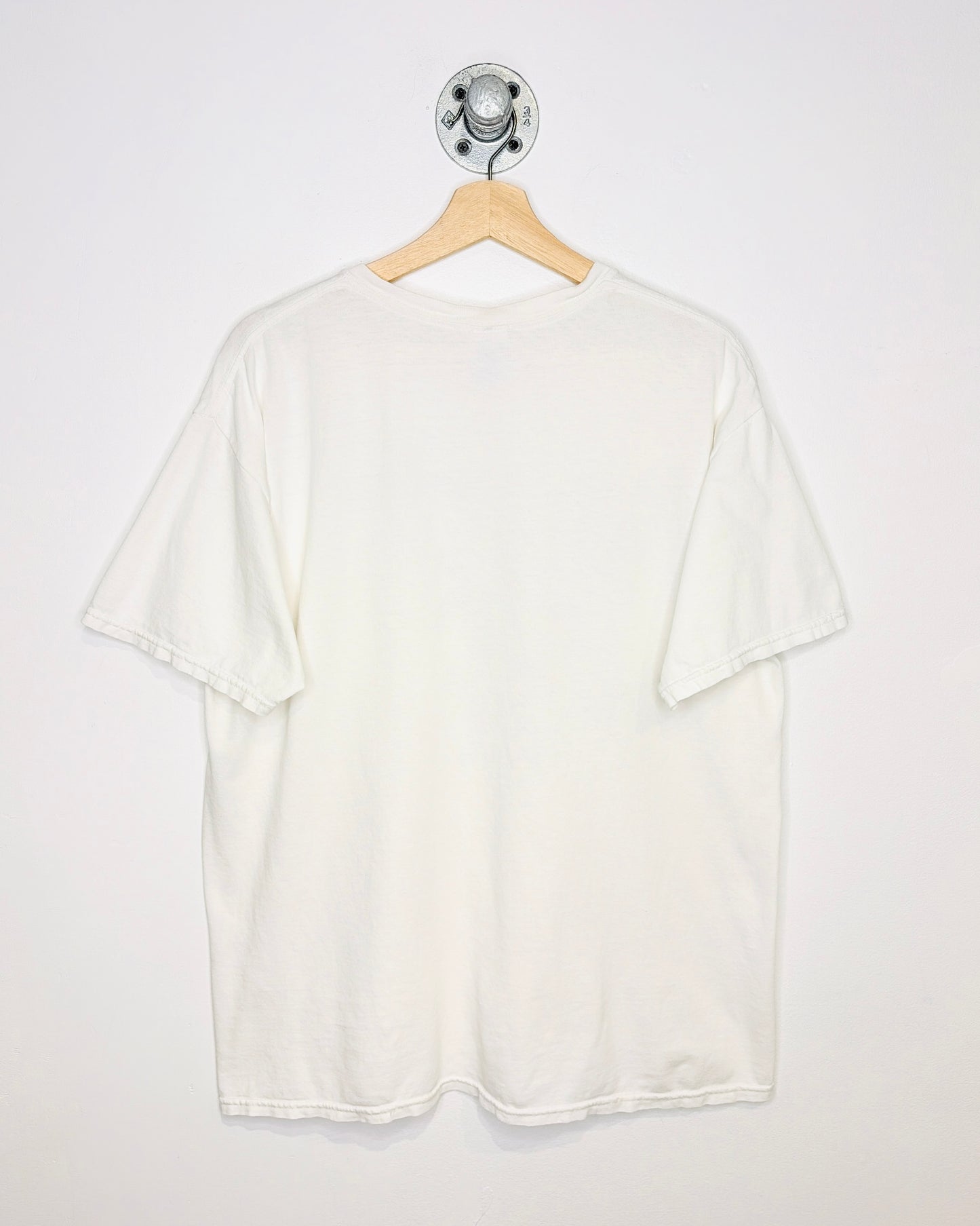 2000s Calvin And Hobbes White Tee Shirt