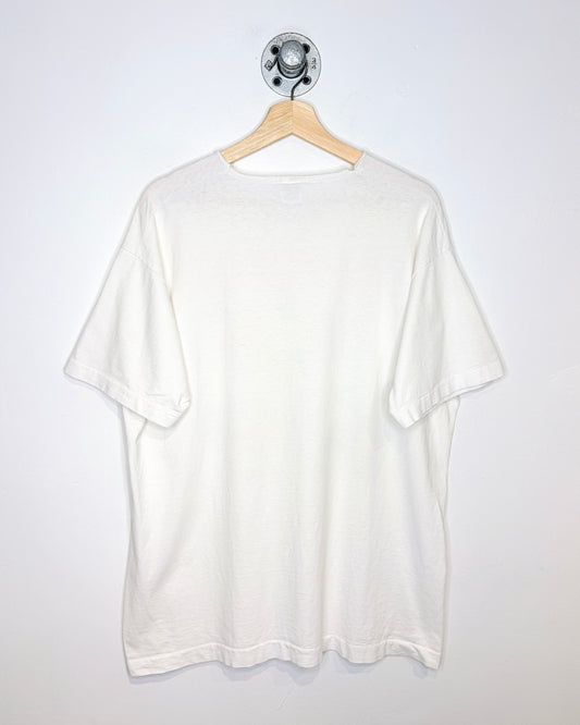 Vintage 90s California USA Drawing White Tee Shirt
