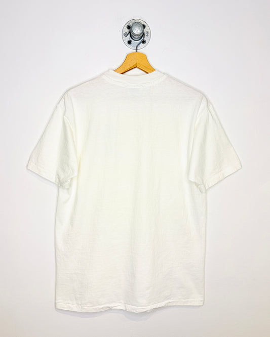 Vintage 90s O. D. Construction White Tee Shirt