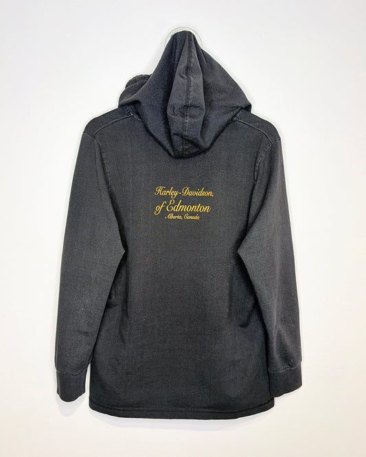 Harley Davidson Women’s Faded Black Hoodie