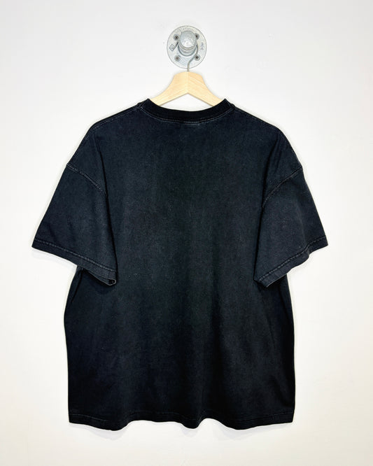 Vintage 90s Boxy Bum Sport Black Tee Shirt