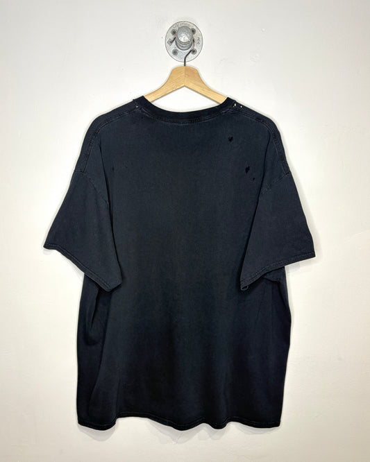 2000s The Terminotter Vancouver Aquarium Distressed Black Tee Shirt
