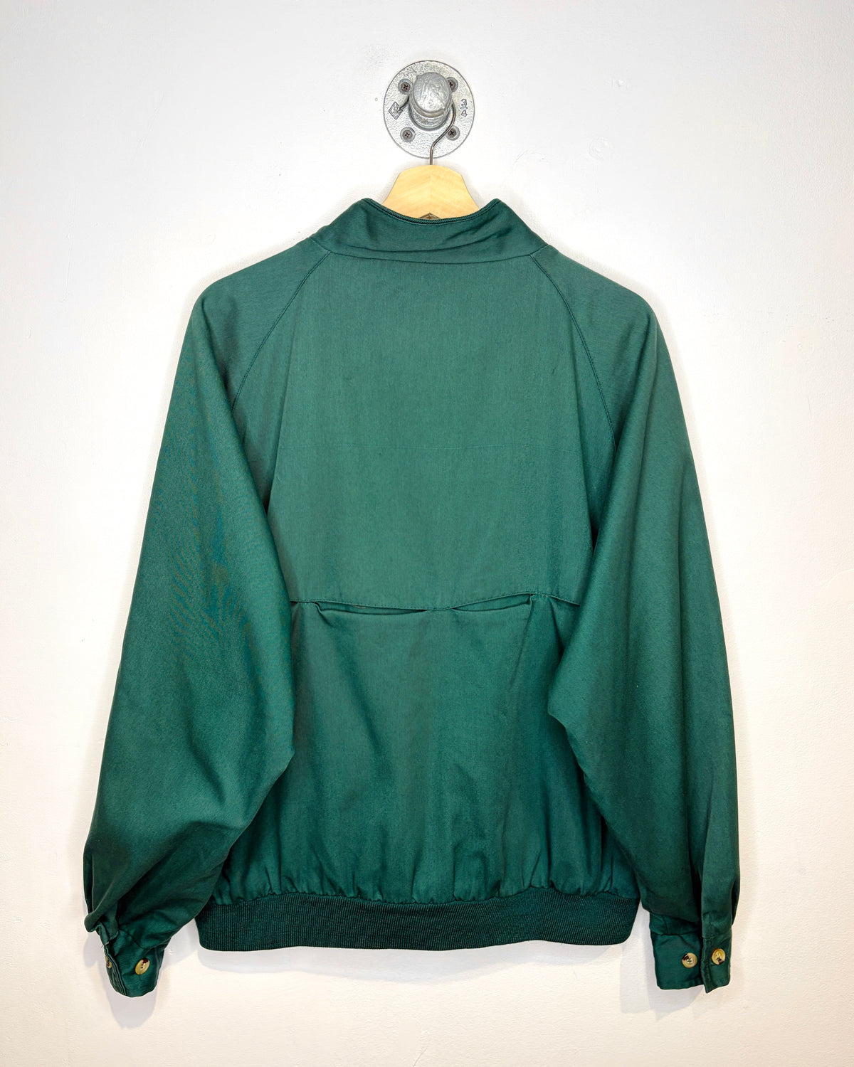 Vintage 80s Par Tip Top Emerald Green Harrington Jacket
