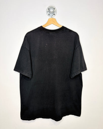 2000s Grape Minds Think Alike Faded Black Tee Shirt