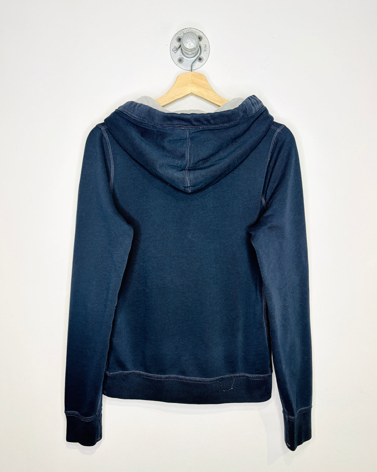 2000s Women’s Abercrombie & Fitch Navy Heavyweight Hoodie