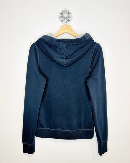 2000s Women’s Abercrombie & Fitch Navy Heavyweight Hoodie