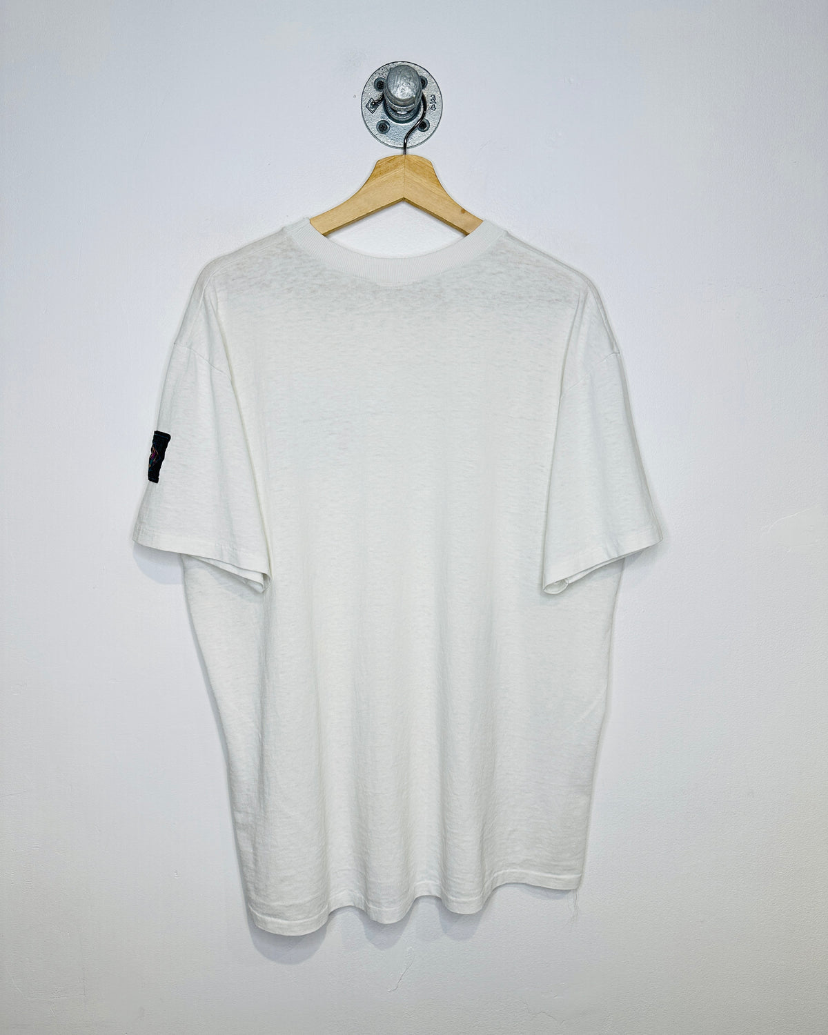 Vintage 1980s Esquire Watch Company White Tee Shirt