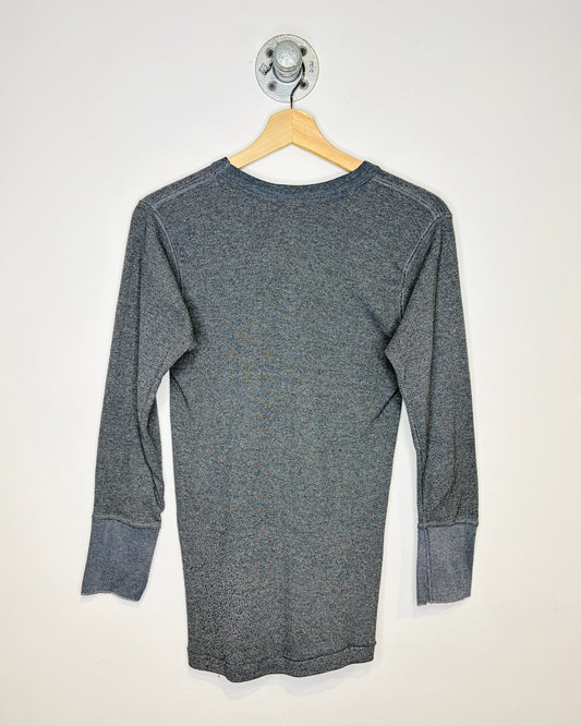 Vintage 70s Stranfields Dark Grey Longsleeve Shirt