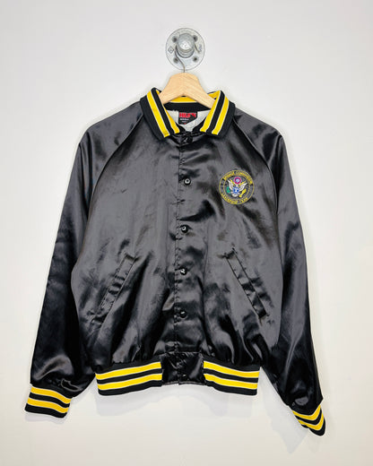 Vintage 90s Birgade Commanders Leadership Team Satin Jacket