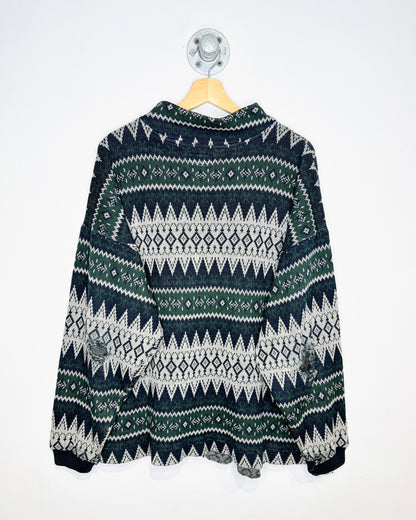 Vintage 90s West Bay Polo Club 1/4 Zip Sweater