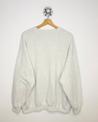 Vintage 90s UVM Heather Grey Crewneck Sweatshirt