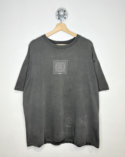 Vintage 90s Mossimo Thrashed & Faded Black Tee Shirt