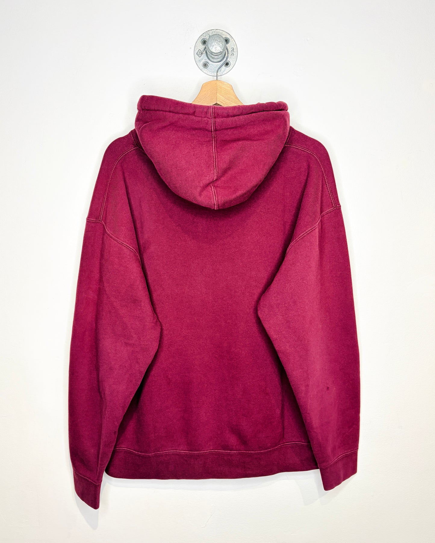 2000s Thrasher Magazine Burgundy Hoodie