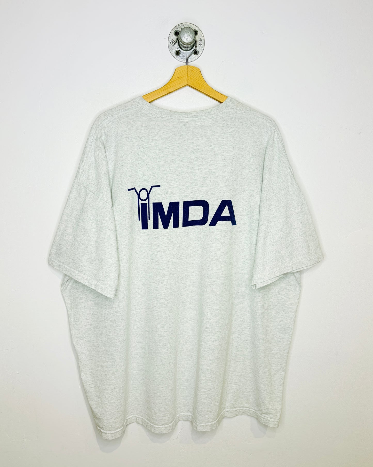 2007 IMDA Springfield Mike Motorcycle Racing Grey Tee Shirt