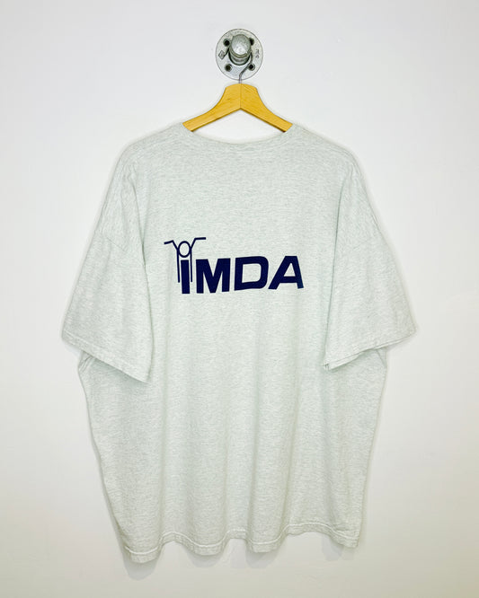 2007 IMDA Springfield Mike Motorcycle Racing Grey Tee Shirt