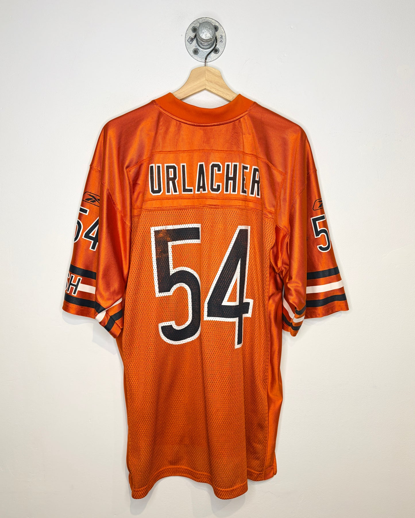 NFL Chicago Bears Urlacher #54 Orange Football Jersey