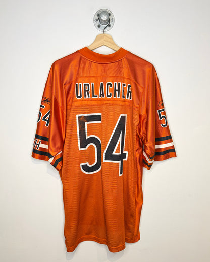 NFL Chicago Bears Urlacher #54 Orange Football Jersey