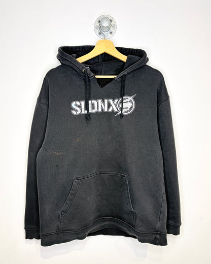 2000s Slednecks Faded Black Hoodie