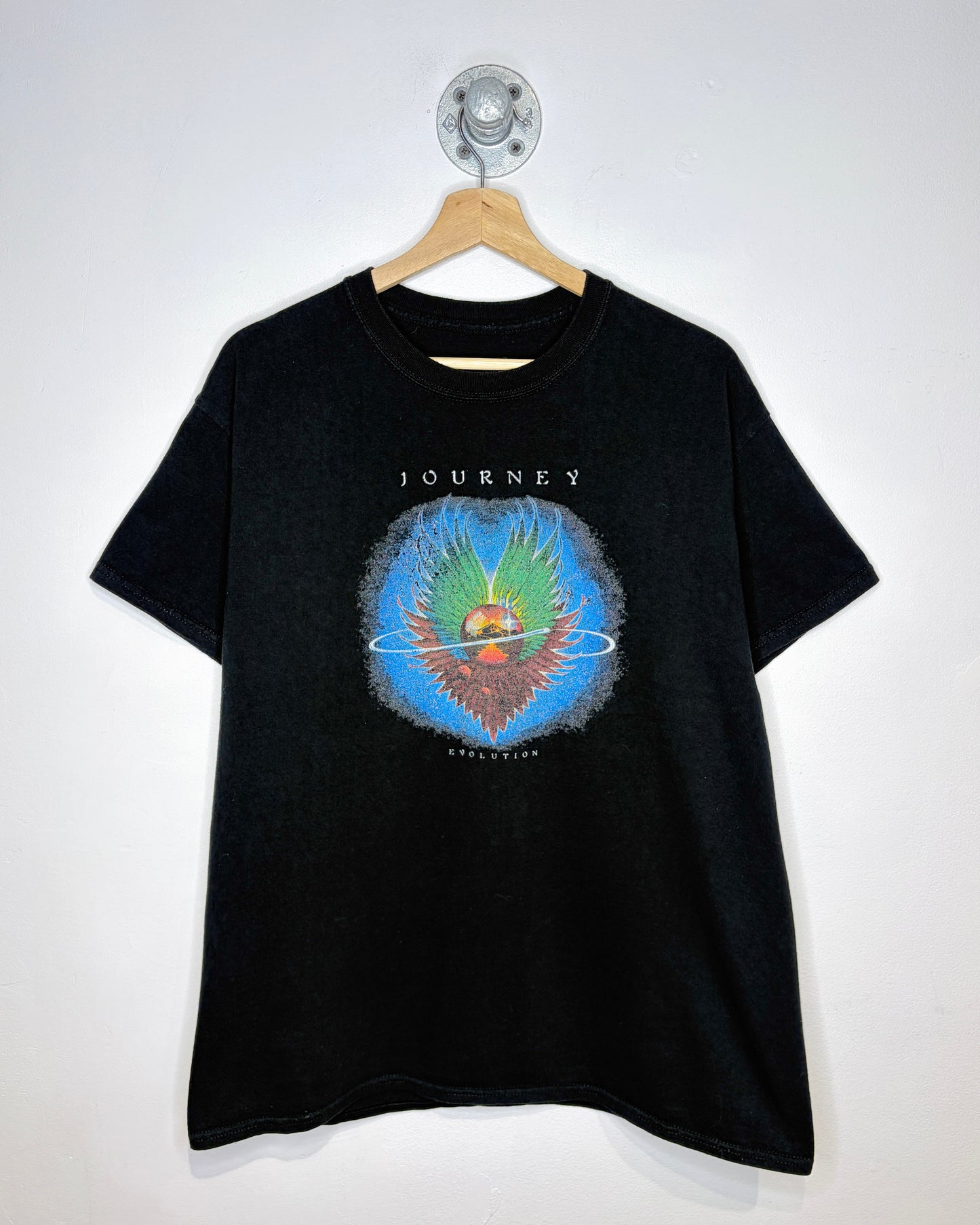 Journey Evolution Black Band Tee Shirt