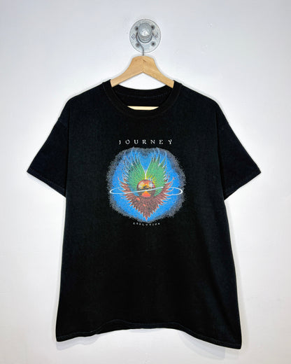 Journey Evolution Black Band Tee Shirt