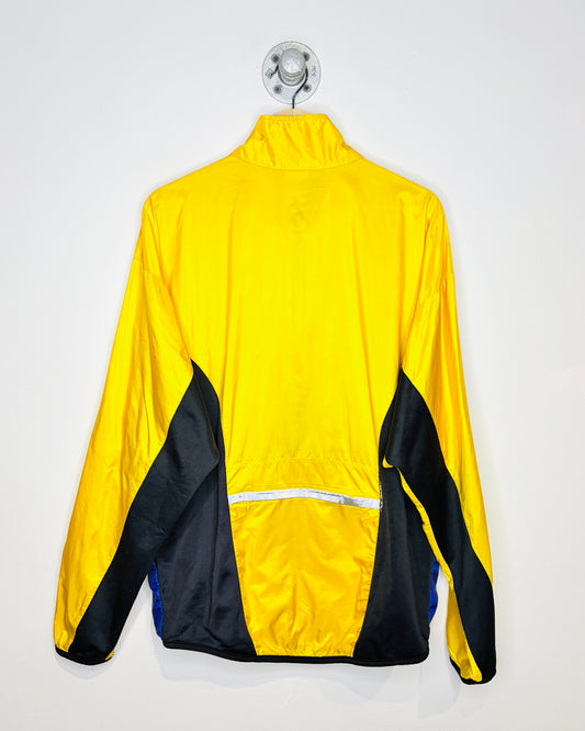 Vintage 90s Louis Garneau Specialized Le Tandem Yellow Cycling Jacket