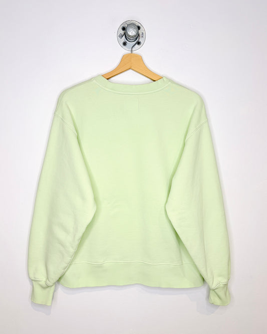 Women’s TNA Cozy AF Pale Green Crewneck Sweatshirt