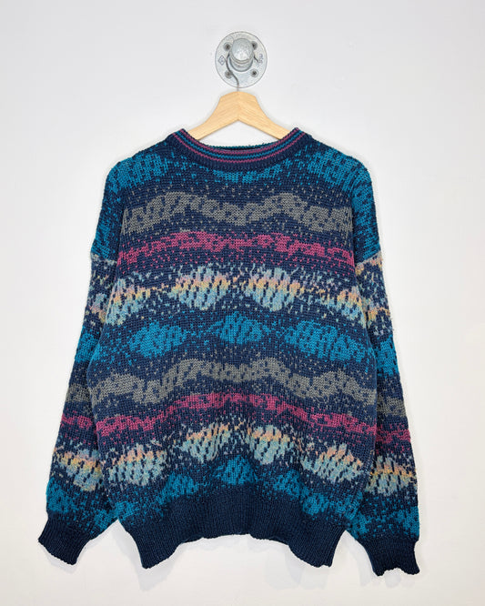 Vintage 90s Expressions International Multicolored Sweater