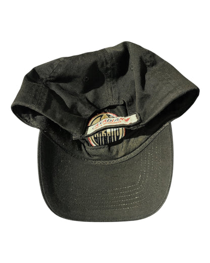 2000s Edmonton Oilers Molson Canadian Black Dad Hat